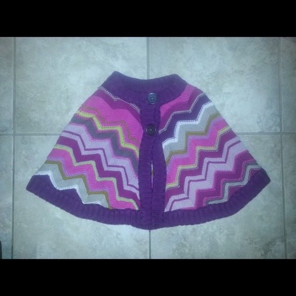 **SOLD** MISSONI for Target kids poncho - Picture 2 of 4