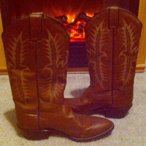 Tony Lama size 9 authentic leather cowgirl boots