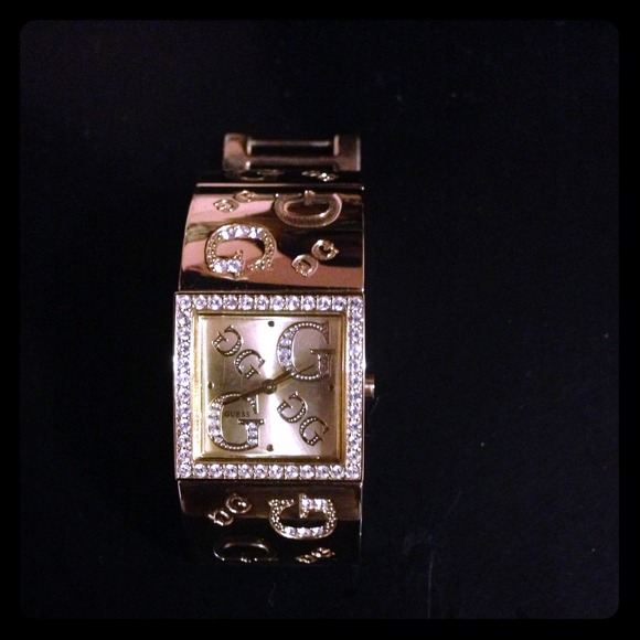 Guess gold watch