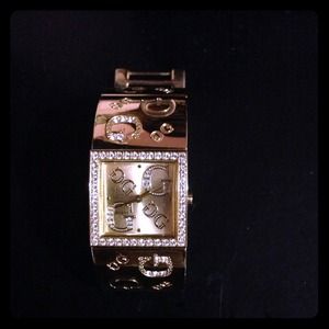 Guess gold watch