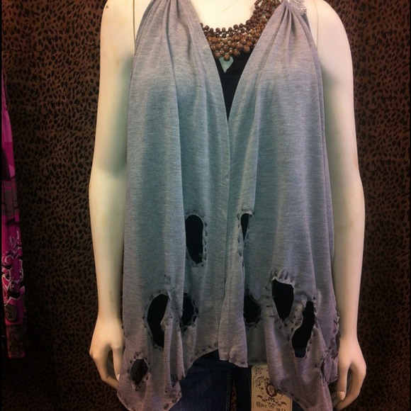 Cute grey cardigan NWT