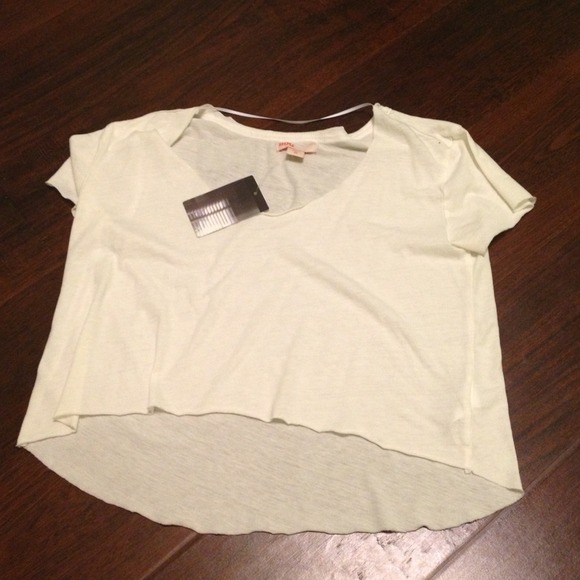 BDG White Crop Top