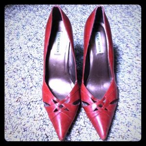 Red Steve Madden heels