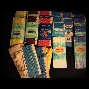 Lot of 16 vintage Rick Rack