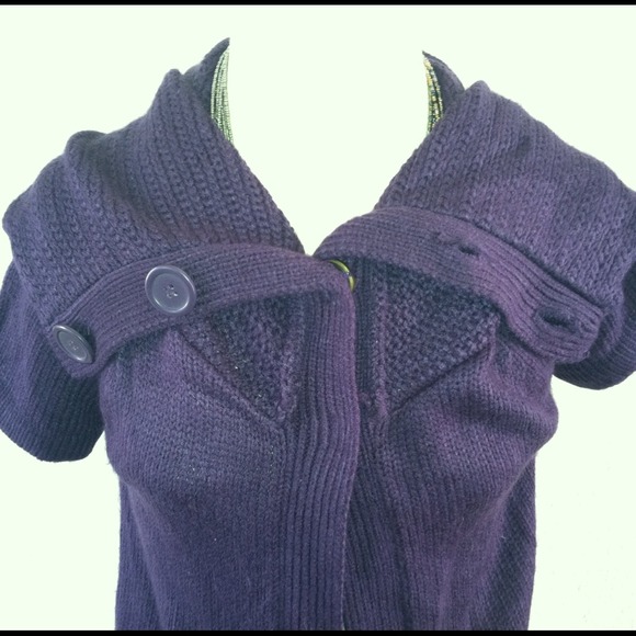 Soft & Sexy Sz M cardigan sweater shirt top - Picture 2 of 4