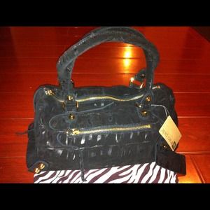 Authentic Blk suede Linea Pelle! Limited Edition✨