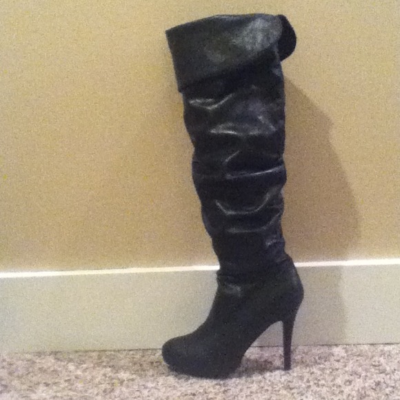 Knee High Black Boots