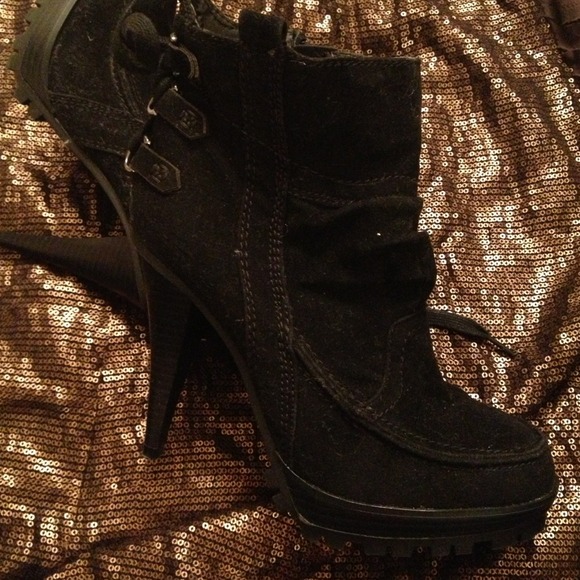 Black boots