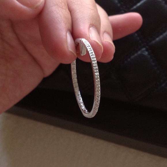 No longer available! Diamond Earrings - Picture 2 of 3