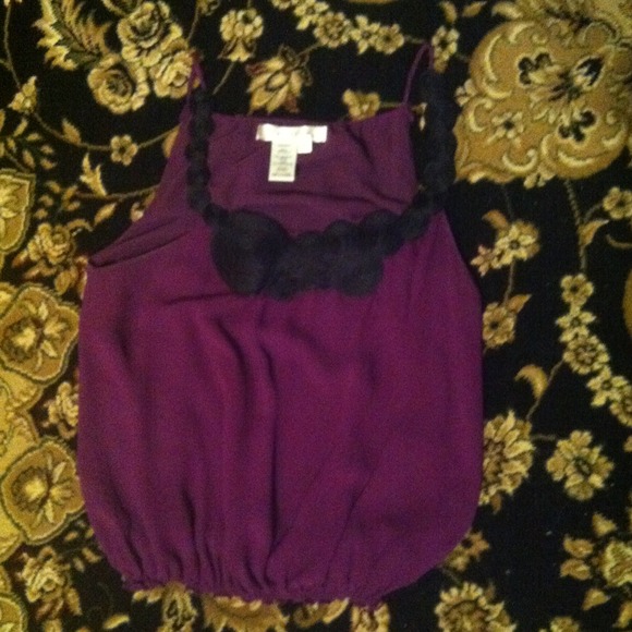 ***SOLD***Plum Blouse