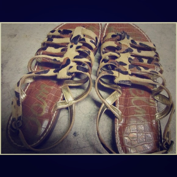 ❌SOLD❌Sam Edelman Leopard Hamilton Sandals