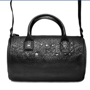 Studded satchel purse leather! NWT🎀