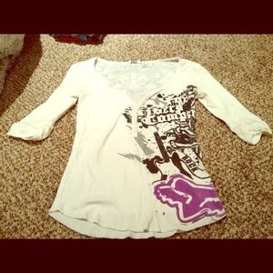 Fox Racing Co. 3/4 sleeves tshirt.
