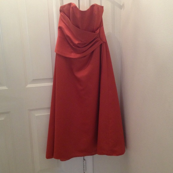 💢Reduced💢Long burnt orange dress