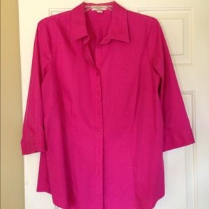 Cold water creek no iron blouse size 16