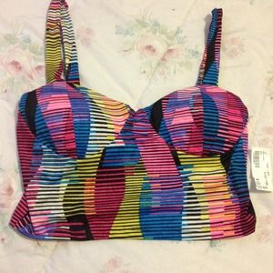 ⛔ TRADED ⛔NWT cropped tank top