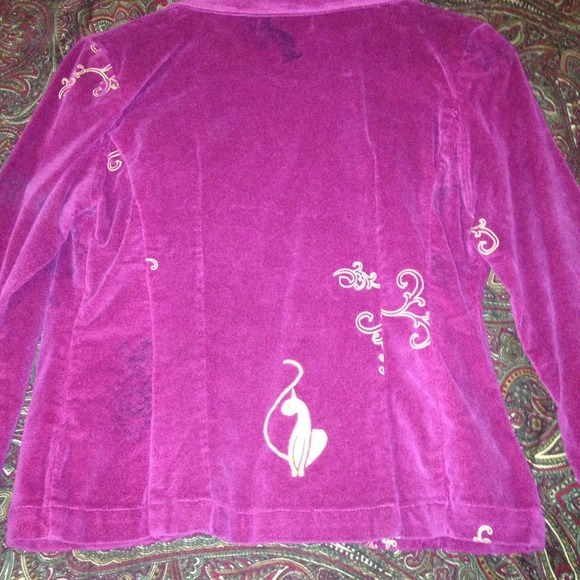 Gorgeous purple blazer - Picture 2 of 3