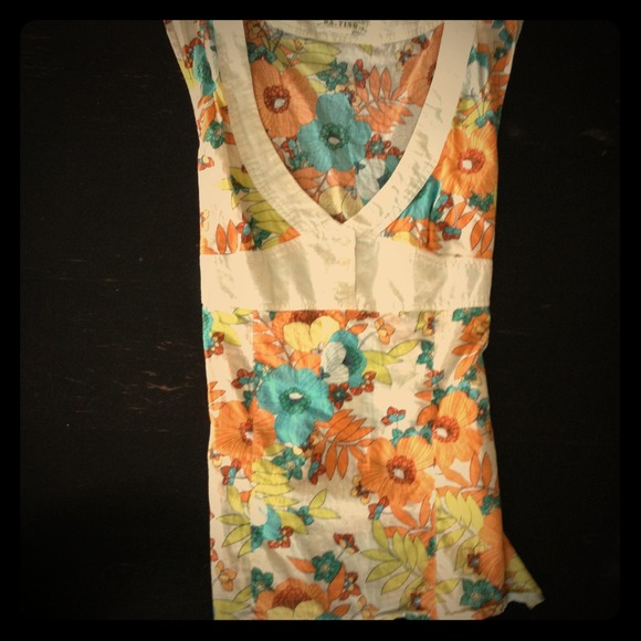 Funky Flower Printed top