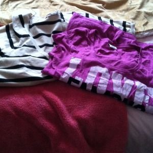 Sweater and pink shirt bundle