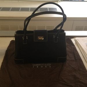 Lambertson truex black handbag