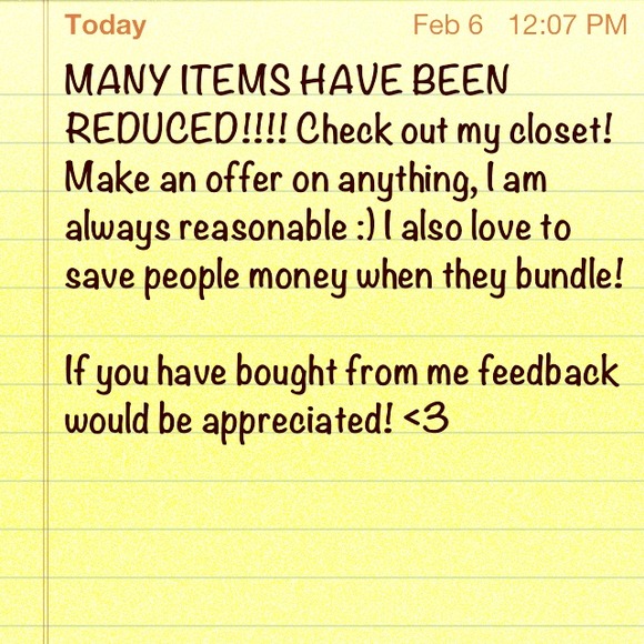 FEEDBACK/ MEET YOUR SELLER :)