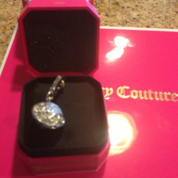 New juicy silver diamond charm