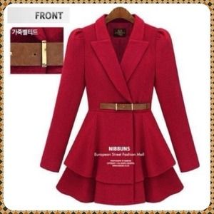 ❌SOLD❌💗Wool Military Style Coat💗