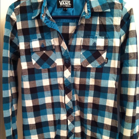 Plaid button up flannel