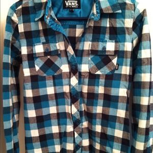 Plaid button up flannel