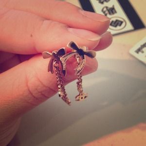 Cute Chanel Bow Earring