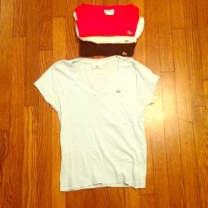 HOLD/Reserved. Lacoste T's