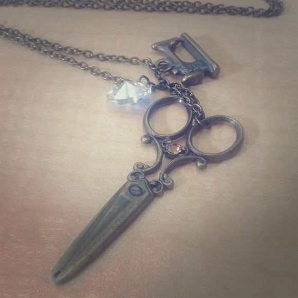 Jewelry - Sewing-Themed Charm Necklace