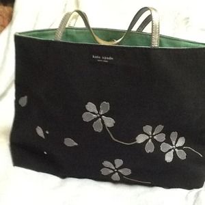Kate Spade canvas handbag