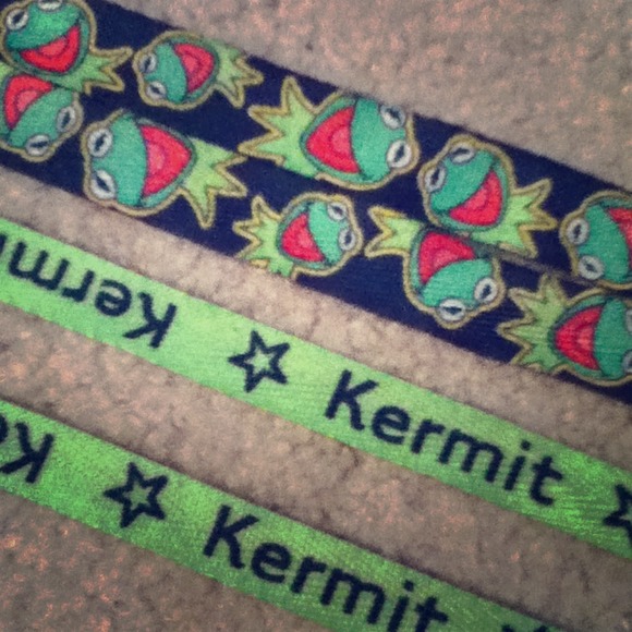 Kermit the frogs shoelaces!❌sold❌