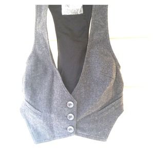 Grey vest