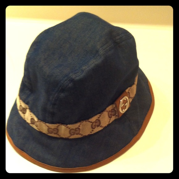 Authentic Gucci fedora hat