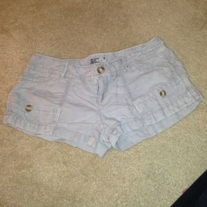 Light blue American eagle shorts