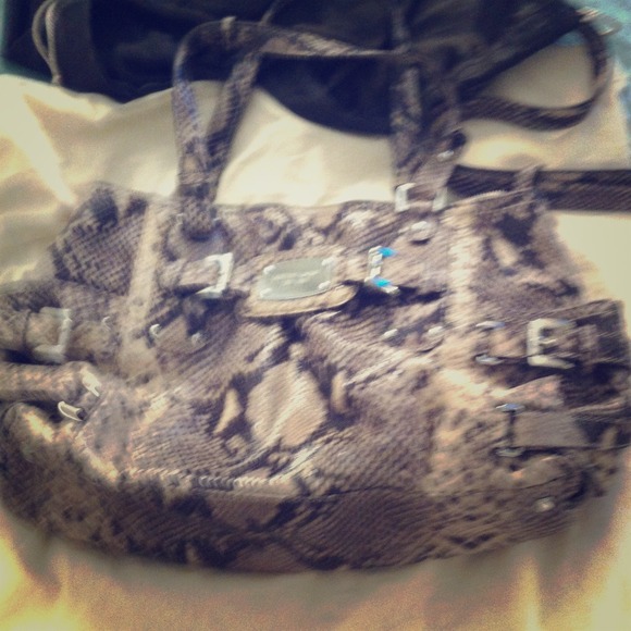 Reserved @tomato Michael Kors snakeskin handbag