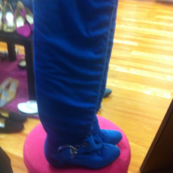 SOLD!!!!Faux suede tall boots
