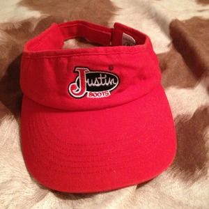 Women's Justin red cap
