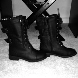 New Black Combat Boots!