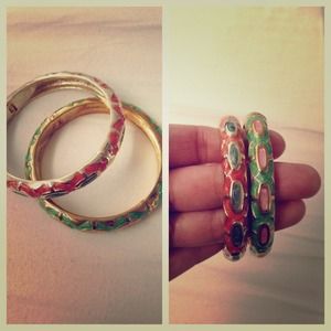 NWOT Pastel Bracelet Bangles