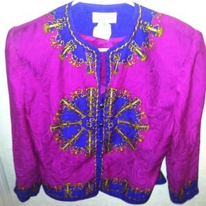 Vintage Shoulder Padded Top/Jacket
