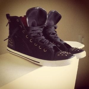 Studded Hightop Sneakers