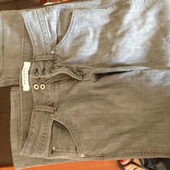 gray Hudson jeans