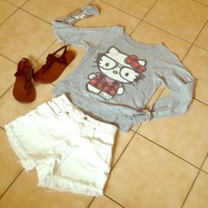 (Reserved) Hello Kitty Long Sleeve Shirt