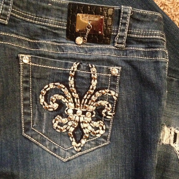 !! PRICE REDUCED!!L A Idol size 15 (37/33) Jeans - Picture 3 of 3