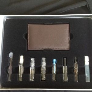 All 8 example perfume with card holder leather