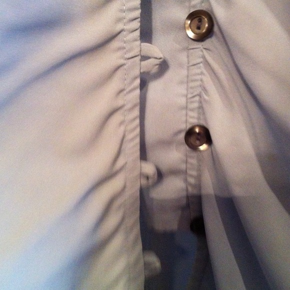 *REDUCED* Nice NY&Co "City Stretch" Blouse - Picture 3 of 4