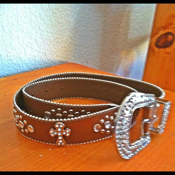 Rhinestone cowgirl belt